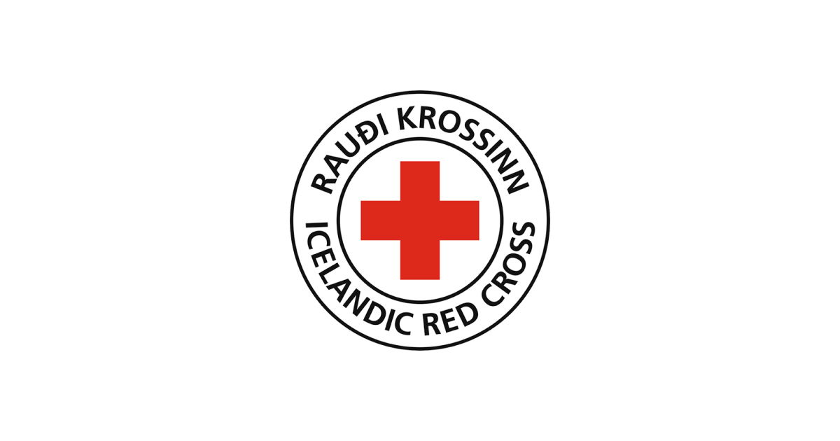 image of the icelandic red cross logo